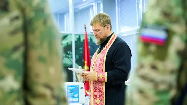 Югорские добровольцы получили благословение перед отправкой в зону СВО