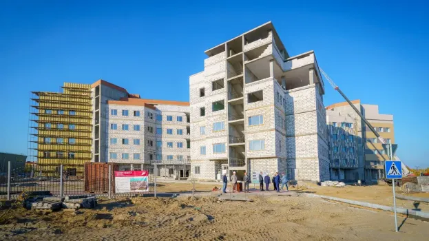 В Пойковском строят новый жилой микрорайон