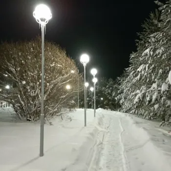 В Пыть-Яхе обновят освещение на ключевых улицах и в зонах отдыха