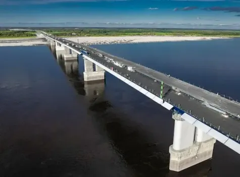 Второй мост через Обь возле Сургута откроют раньше срока
