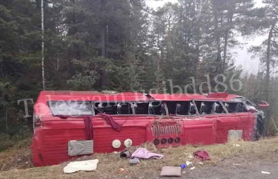 В ХМАО возбуждено уголовное дело по факту смертельного ДТП с автобусом