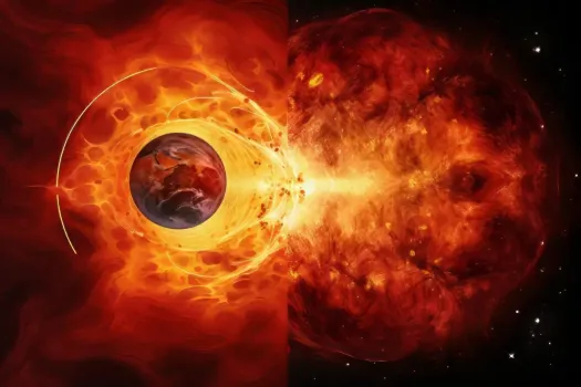 Какой силы будет магнитная буря 24 октября 2025: кому приготовиться