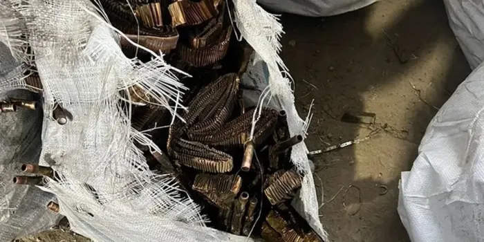 В ХМАО задержали четырех молодых людей за кражу запчастей из меди на 1,7 млн рублей