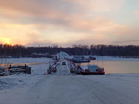 В Нижневартовском районе Югры вновь открылась переправа через реку Вах