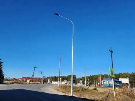 Сургутский участок дороги от Дорожного до Лунного впервые получил освещение