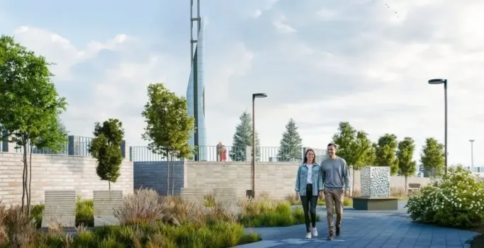 В Нижневартовске появится новый сквер с амфитеатром и качелями