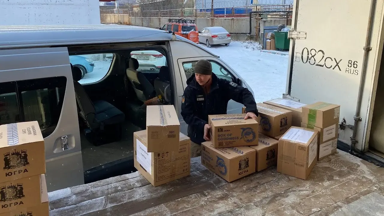 Из Ханты-Мансийска в зону СВО отправили 10 тонн гуманитарной помощи