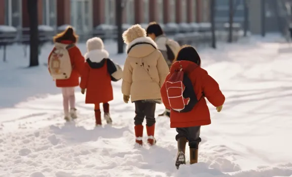 Актировки для школьников в ХМАО: в каких городах отменили занятия из-за морозов
