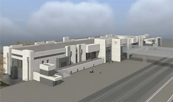 Строительство нового железнодорожного вокзала в Сургуте завершится в 2027 году