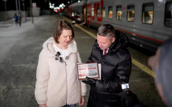 На железнодорожном маршруте Сургут — Куть-Ях запустили новые вагоны