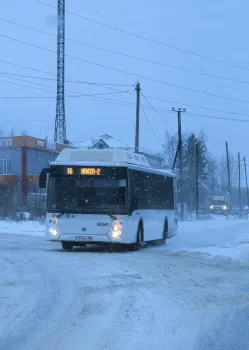 В Нижневартовске водитель автобуса проехал остановку и не выпустил школьника