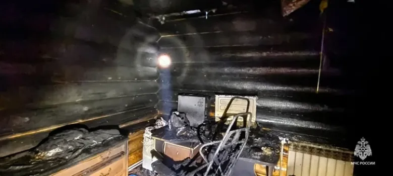 Очередной пожар на дачах под Сургутом: в огне пострадала женщина