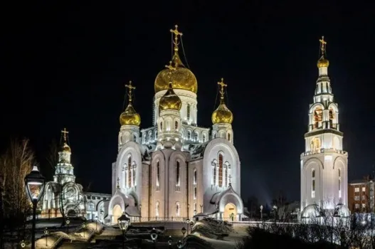 Подсветка ханты-мансийского собора вошла в число лучших в мире