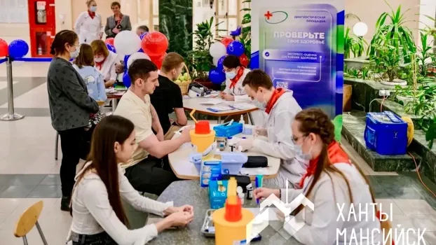 «Ночь диспансеризации» в ХМАО: более 200 человек проверили здоровье