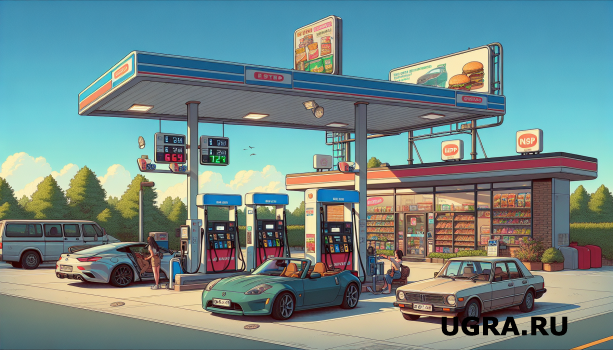 Дискотека на заправке: в ХМАО организовали танцевальные флешмобы на АЗС