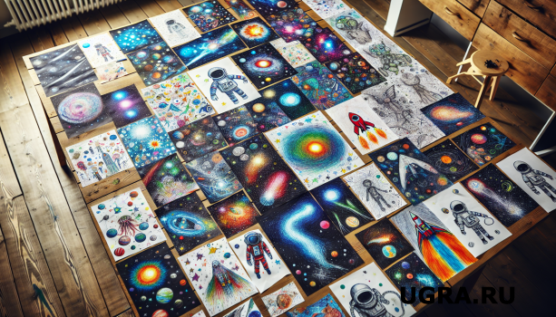 Ракета с мечтами: рисунки онкобольных детей из Югры отправят в космос