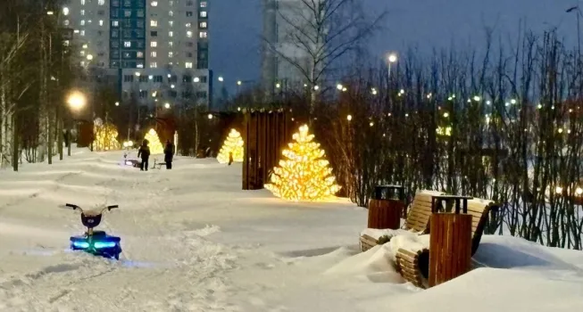 В Нижневартовске разработают новогоднюю тропу