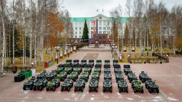 Югра в 2025 году отправила в зону СВО 13,5 тысячи единиц техники и оборудования