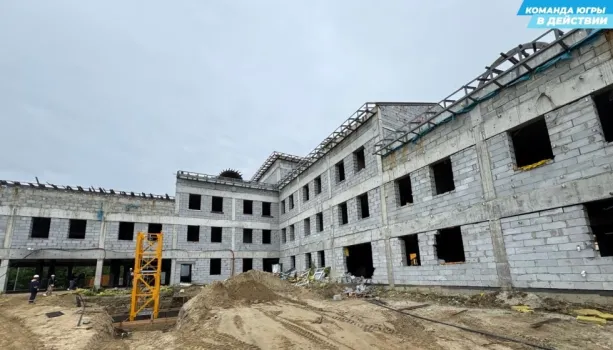 Акушерский корпус в Нягани планируют сдать на год раньше срока