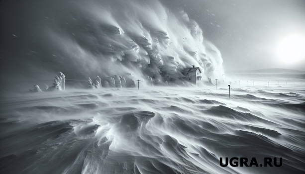 Югру накроют метели и сильный снегопад: счет идет на часы