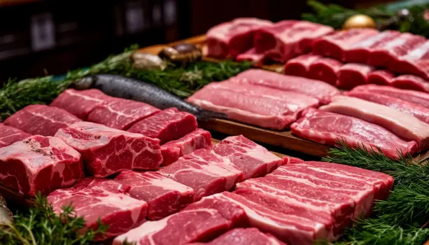 В Югре перед Новым годом значительно выросли цены на мясо и рыбу