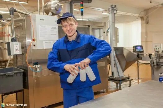 Нижневартовский молочный завод возобновил работу после перерыва