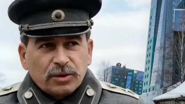 В Сургуте с помощью ИИ создали видеоролик с образом Сталина