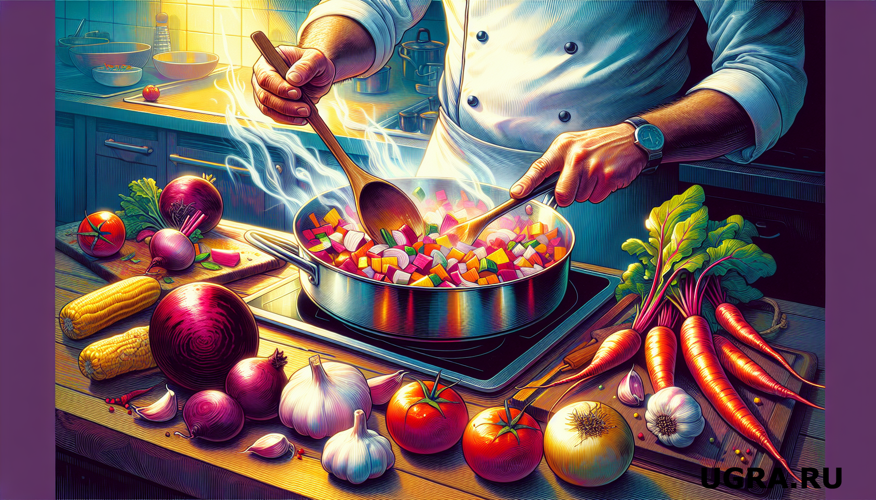 Первое правило зажарки для борща: получится ароматной, яркой и вкусной — 3 секрета от шеф-поваров