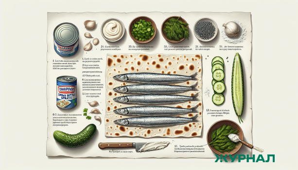 Рецепт рулета из лаваша со шпротами: подходит для праздничного стола &mdash; просто и вкусно