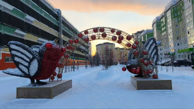 &laquo;Какие-то пучеглазые инопланетяне&raquo;: мэрия шокировала жителей Нижневартовска новогодним арт-объектом
