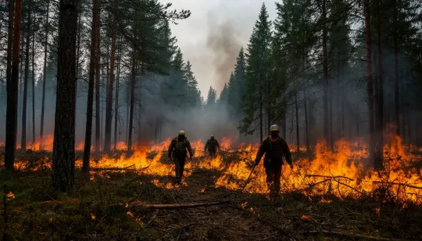 Лесные пожары в Югре: от напряженной борьбы к сокрушительной победе над огнем