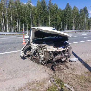 Трое детей пострадали в страшном ДТП из-за уснувшего водителя на трассе Тюмень — Ханты-Мансийск