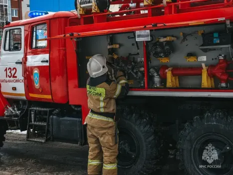 Возгорание отходов произошло на мусорном полигоне в Лангепасе