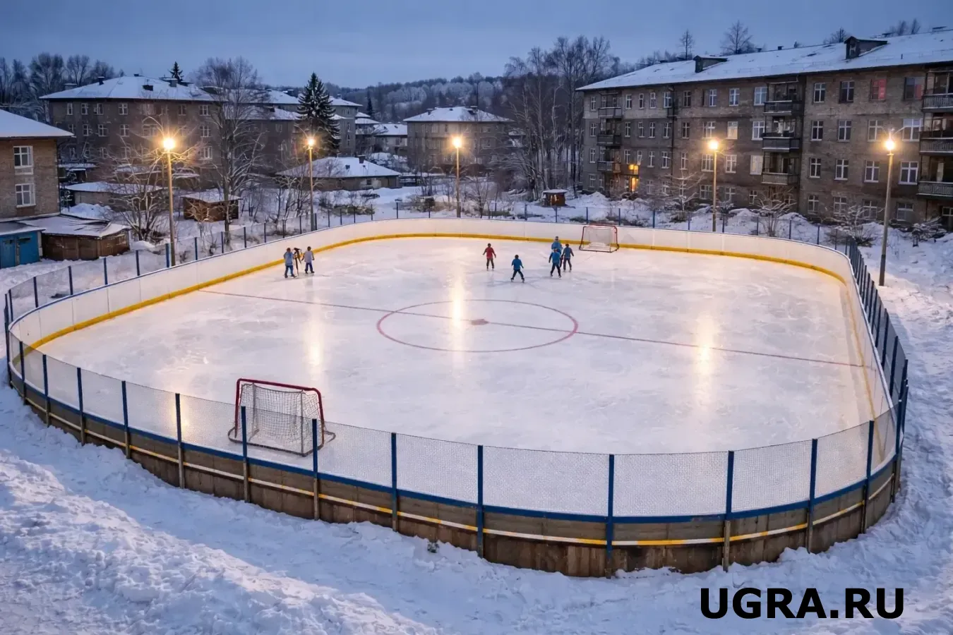 В Нижневартовске на праздниках будут открыты 20 ледовых катков: названы адреса