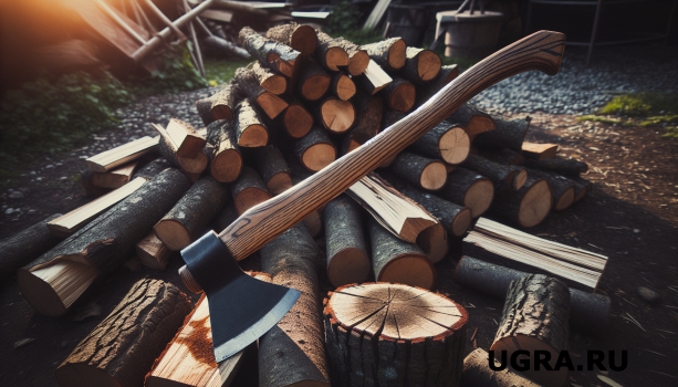 Самый счастливый мэр России из ХМАО устроил «деревенскую» тренировку с топором