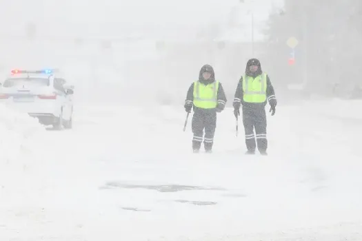 Из-за непогоды на трассе Тюмень &mdash; Югра снизили разрешённую скорость