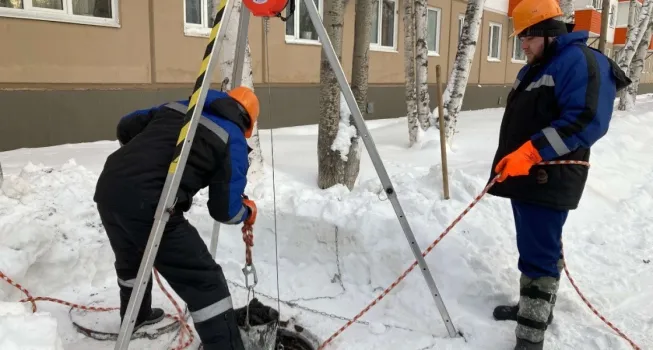 В Нижневартовске засорили больше четырех километров канализации