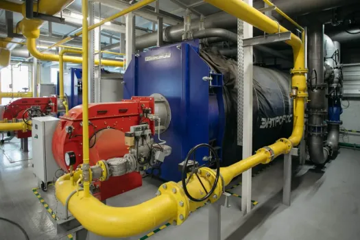 В Сургуте построили первую газовую котельную для НТЦ