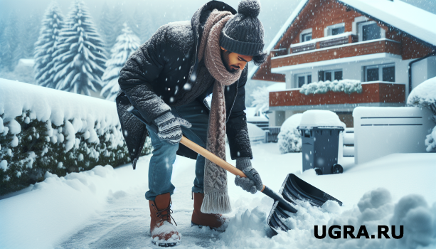 Врач объяснила, как превратить уборку снега в полезную тренировку и не навредить здоровью
