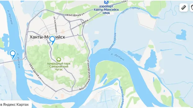 В Югре запустили карту крещенских купелей