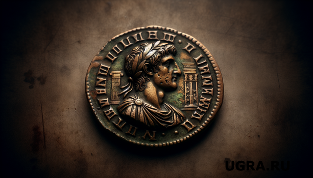 В Югре выставили на продажу редкую монету Римской империи