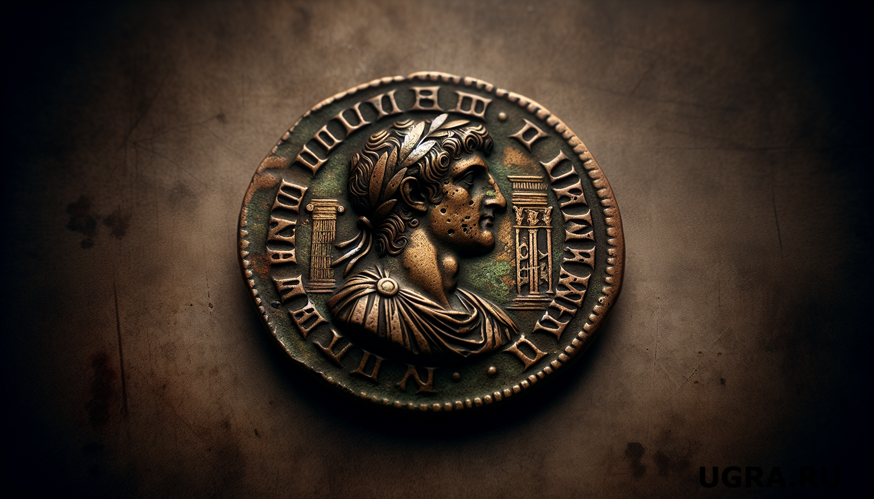 В Югре выставили на продажу редкую монету Римской империи