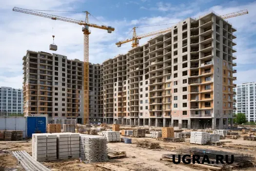 В Сургуте за 2025 год построили 240 тысяч квадратных метров жилья