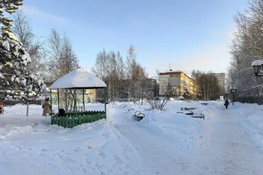 В Театральном сквере Нефтеюганска изменят проект освещения