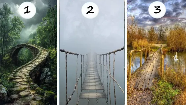 Выберите мост и узнайте свой тип личности: психологический тест в картинках