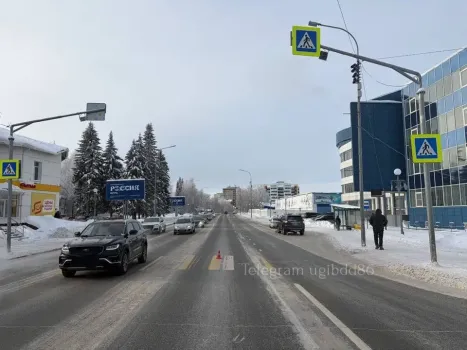 В Ханты-Мансийске пьяный водитель сбил мужчину на пешеходном переходе