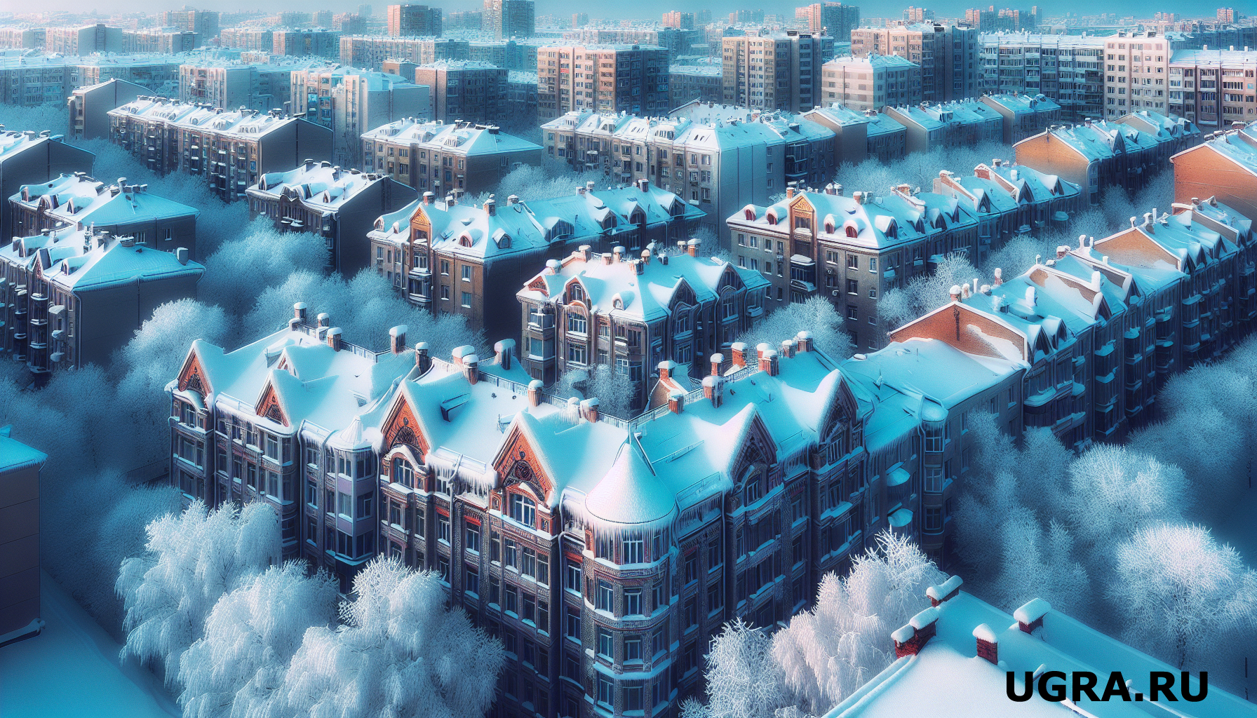 В Сургуте проверяют дома из-за «снежных шапок»: штрафы для УК до 300 тысяч рублей