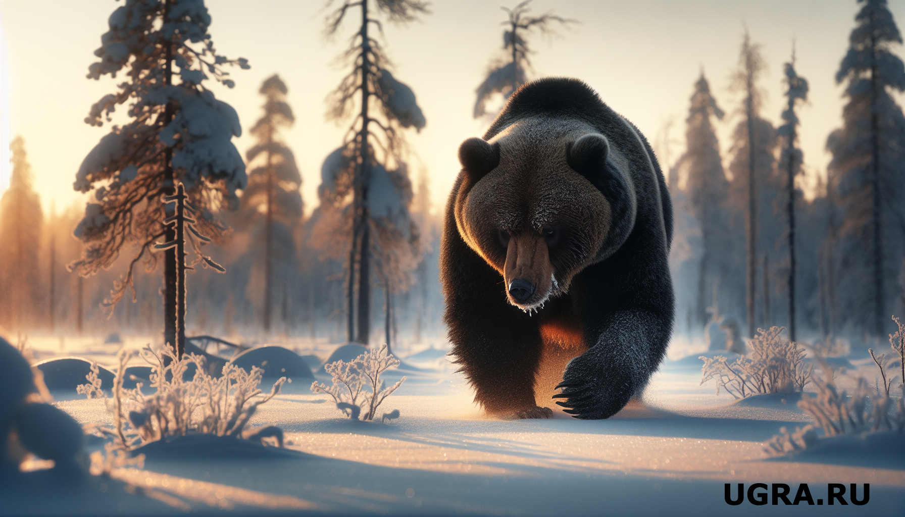 «Медведь-призрак» напугал жителей Лангепаса: зверя никто не видел