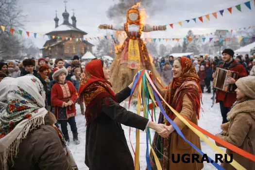 В Сургуте из-за непогоды перенесли народные гуляния на Масленицу