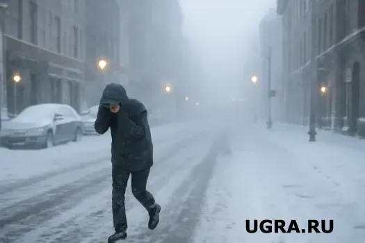 Аномальные морозы возвращаются в Югру: температура опустится до -43°C